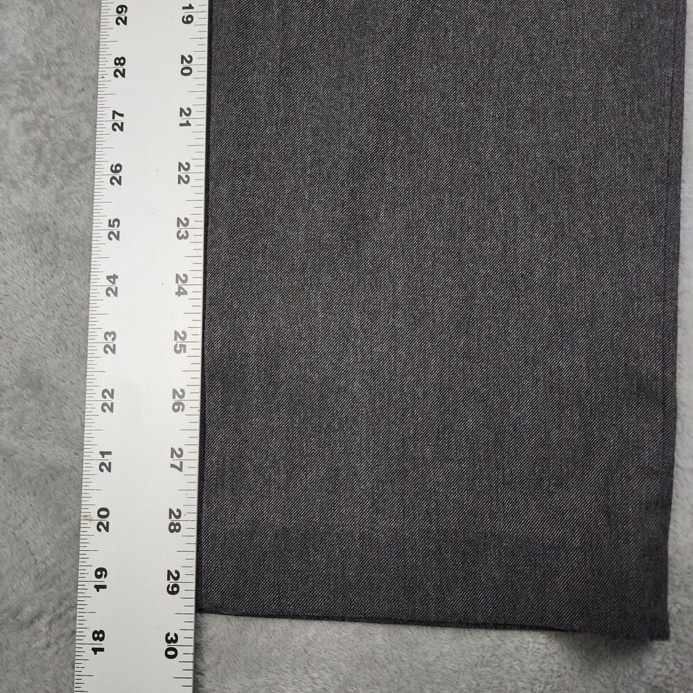 Lauren Ralph Lauren Men's Dress Slacks 36x30 Charcoal Gray Flat Front Classic - Picture 12 of 13